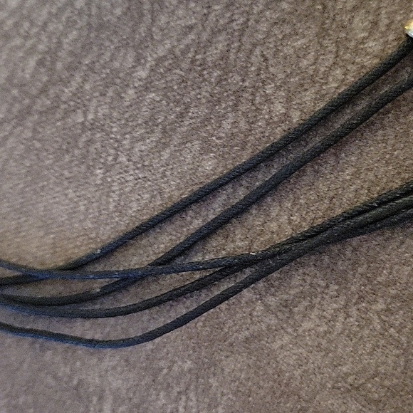 Chico's Mixed Metal Layered Cord Chic Necklace - Picture 4 of 5